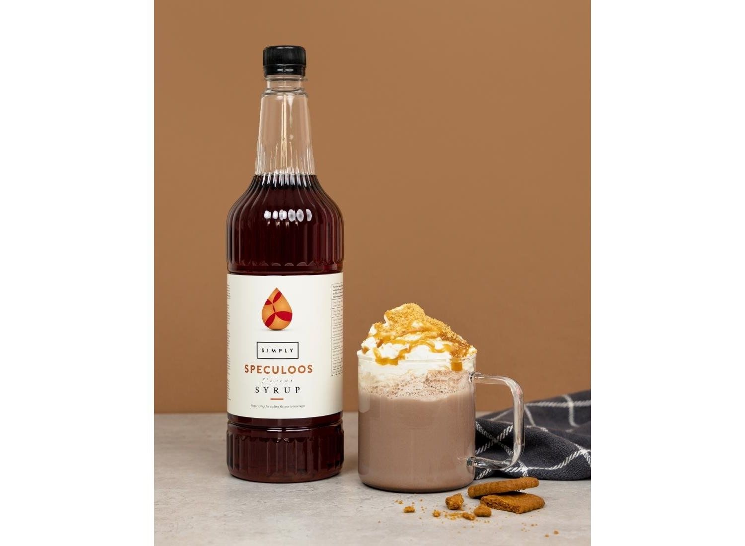 Simply Speculoos Syrup - Caramelised Biscuit - 1Ltr Only £6.59 - View #13