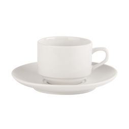 Simply Tableware White Stacking Cup 7oz EC0013