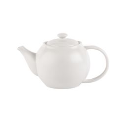 Simply Tableware White Tea Pot 400ml / 14oz EC0031