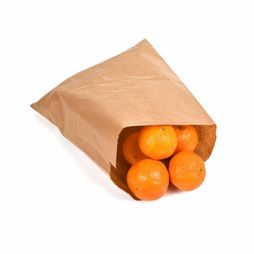 10" x 10" Brown Kraft Paper Bags 25cm x 25cm