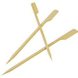Bamboo Paddle Skewers 15cm 6in Pk 100pcs