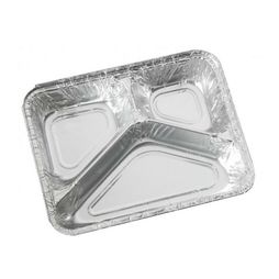 3 Compartment Aluminium Foil Container