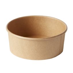 DispoPak 750ml Kraft Salad Bowls Medium