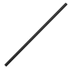 Fiesta Compostable Paper Straws Black
