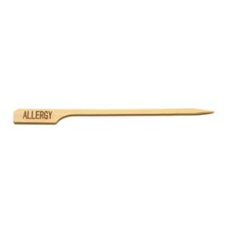 "Allergy" Bamboo Paddle Picks 3.5"