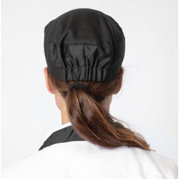 Nisbets Essentials Chef Skull Caps Black alternative