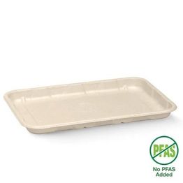 Bio Cane Produce Trays Natural 8" x 5"