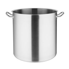 Vogue Stainless Steel Deep Stock Pot 40cm