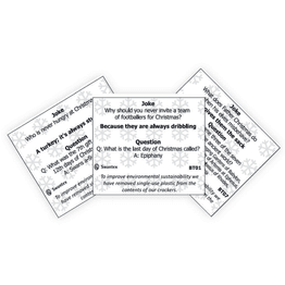 Swantex 10" Jolly Holly Christmas Crackers - Contents 1 C500-JLL-1 alternative