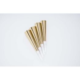 Gold Foil Tooters GOLDTOOT