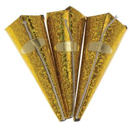 Swantex Gold Holog Adult Party Accessories GOLHOLCPOP