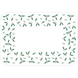 Swantex Paper Jolly Holly Placemat - 36.5cm x 25cm PPM-JLL