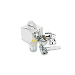 Swantex Silver Adult Party Box XMASPPSSVR
