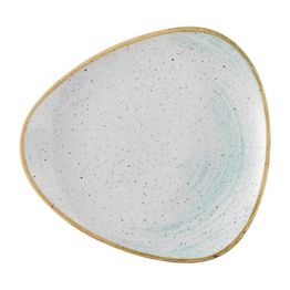 Churchill Stonecast Accents Lotus Plate Duck egg 254mm