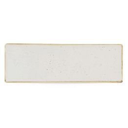 Churchill Stonecast Barley White Oblong Plates 330 x 110mm