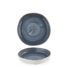 Churchill Stonecast Blueberry Organic Walled Bowls 197mm