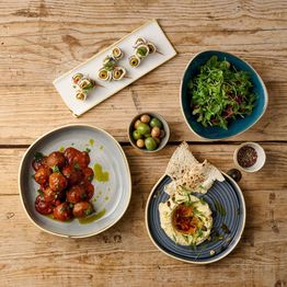 Churchill Stonecast Blueberry Organic Walled Plates 206mm alternative