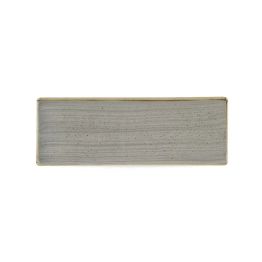 Churchill Stonecast Grey Oblong Plates 250 x 90mm