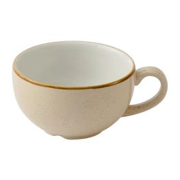 Churchill Stonecast Nutmeg Cream Cafe Cappuccino Cups 236ml