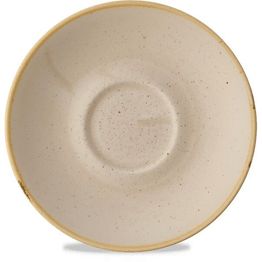 Churchill Stonecast Nutmeg Cream Cafe Cappuccino Saucers 158mm