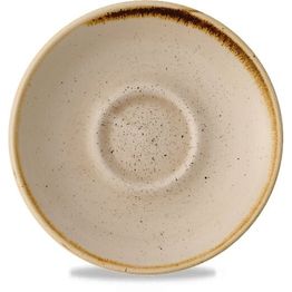 Churchill Stonecast Nutmeg Cream Cafe Espresso Saucers 115mm