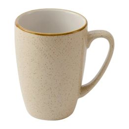 Churchill Stonecast Nutmeg Cream Profile Mugs 355ml