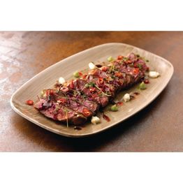 Churchill Stonecast Patina Antique Rectangular Plates Antique Taupe 355mm alternative