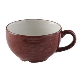 Churchill Stonecast Patina Cappuccino Cup Red Rust 227ml