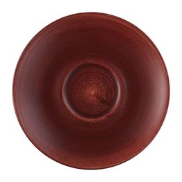 Churchill Stonecast Patina Cappuccino Saucer Red Rust 159mm