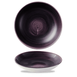 Churchill Stonecast Patina Deep Purple Coupe Bowl 248mm