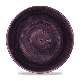 Churchill Stonecast Patina Deep Purple Coupe Plate 288mm