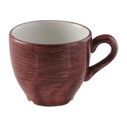 Churchill Stonecast Patina Espresso Cup Red Rust 99ml