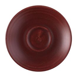 Churchill Stonecast Patina Espresso Saucer Red Rust 114mm