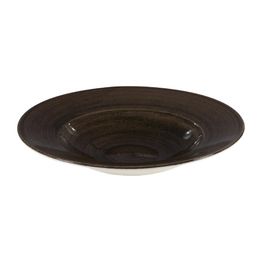 Churchill Stonecast Patina Profile Wide Rim Bowls Iron Black 280mm alternative