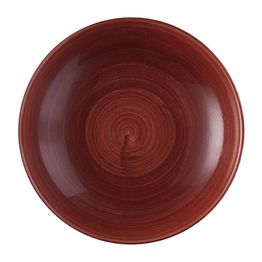 Churchill Stonecast Patina Red Rust Evolve Coupe Bowls 248mm