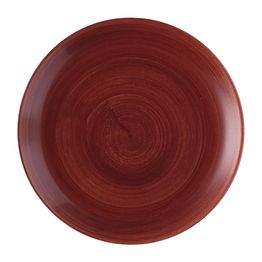 Churchill Stonecast Patina Red Rust Evolve Coupe Plates 165mm