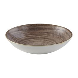 Churchill Stonecast Raw Evolve Coupe Bowls Brown 248mm alternative