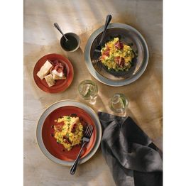 Churchill Stonecast Round Coupe Bowl Spiced Orange 182mm alternative