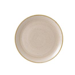 Churchill Stonecast Round Coupe Plates Nutmeg Cream 324mm