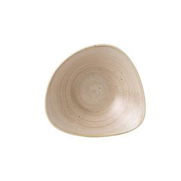 Churchill Stonecast Triangle Bowls Nutmeg Cream 235mm