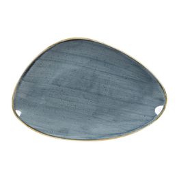 Churchill Stonecast Triangular Plates Blueberry 304mm