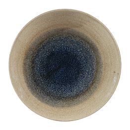 Churchill Stonecast Aqueous Deep Coupe Plates Bayou Taupe 225mm