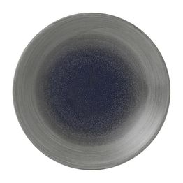Churchill Stonecast Aqueous Deep Coupe Plates Grey 218mm