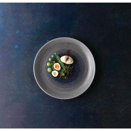 Churchill Stonecast Aqueous Fjord Evolve Coupe Plate 10.25" alternative