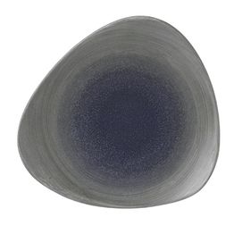 Churchill Stonecast Aqueous Lotus Plates Grey 178mm