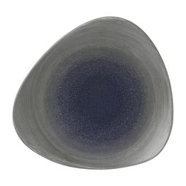 Churchill Stonecast Aqueous Lotus Plates Grey 229mm