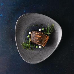 Churchill Stonecast Aqueous Lotus Plates Grey 305mm alternative