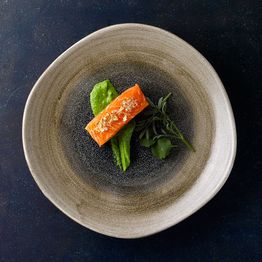 Churchill Stonecast Aqueous Organic Round Plates Bayou Taupe 186mm alternative