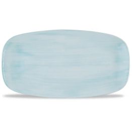 Churchill Stonecast Canvas Breeze Chef's Oblong Plates 350x187mm