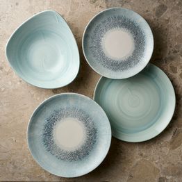 Churchill Stonecast Canvas Breeze Lotus Bowls 228mm alternative